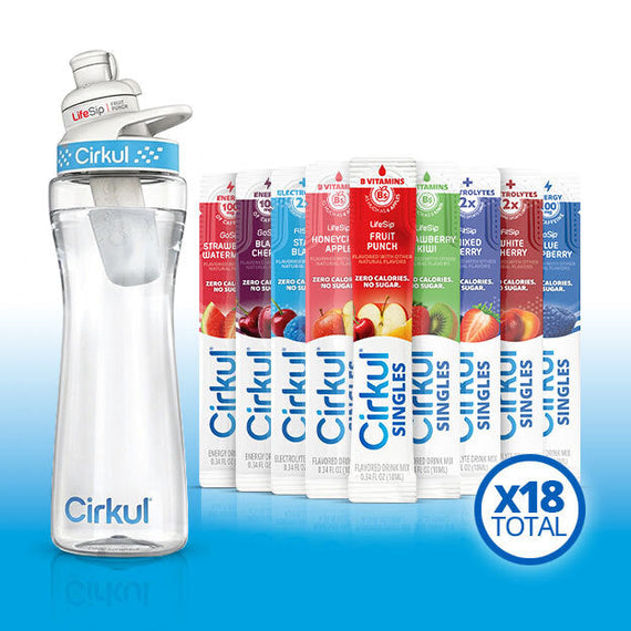 22oz. Plastic Bottle & GoSip® Black Cherry Y2